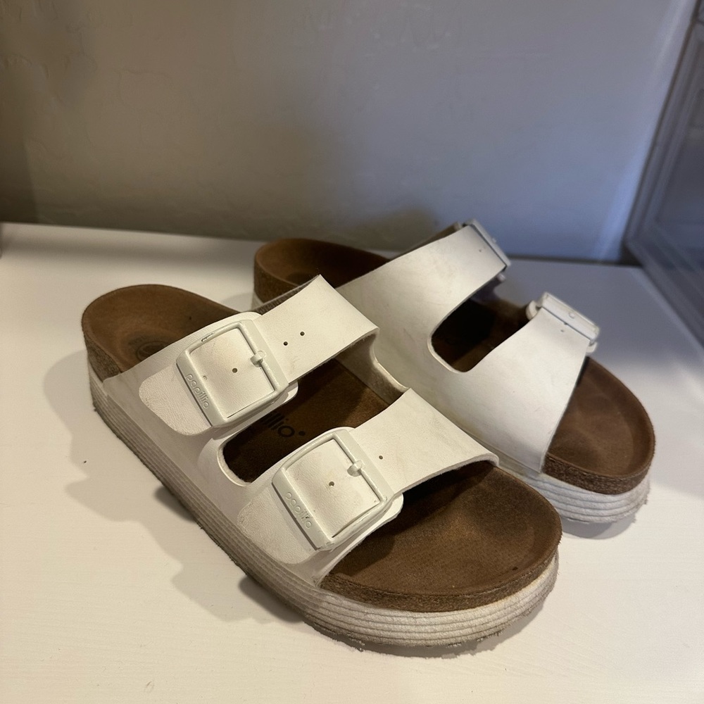 Birkenstock Papilllio Platform White